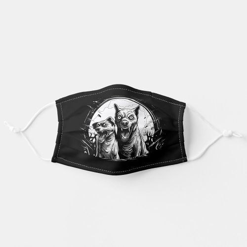 Angry Dogs Adult Cloth Face Mask