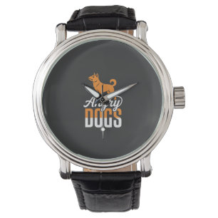 Angry Dogs Vector Mascot Watch