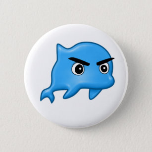 Angry Dolphin Button
