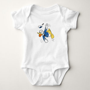 Angry Donald Duck Baby Bodysuit