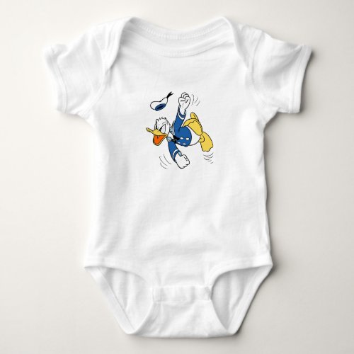 Angry Donald Duck Baby Bodysuit