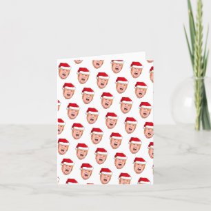 Angry Donald Trump Christmas Card