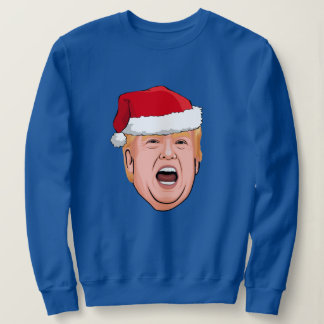 Angry Donald Trump Christmas Sweatshirt