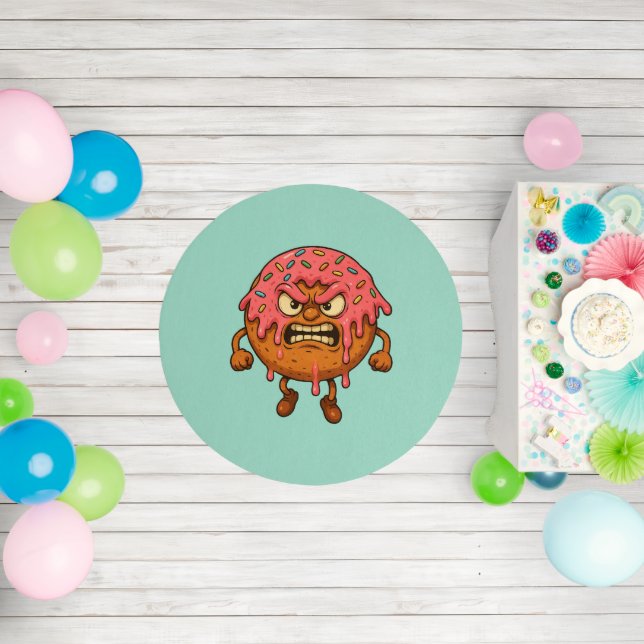 Angry Donut Rug (Insitu (Birthday))