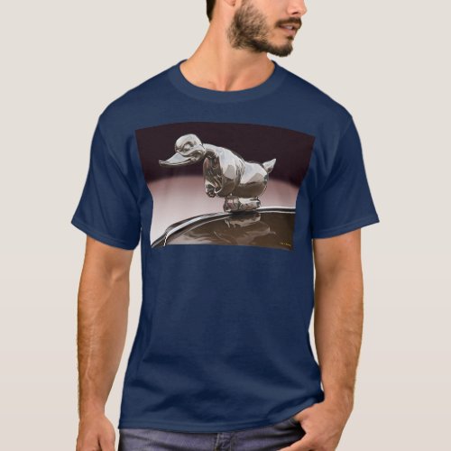 Angry Duck Hood Ornament T_Shirt