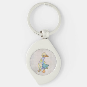 angry duck keychain