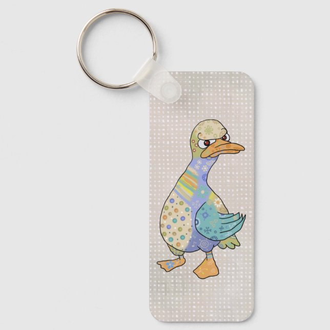 angry duck keychain (Front)
