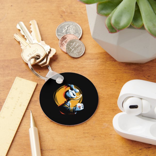  Angry Duck Keychain (Desk)