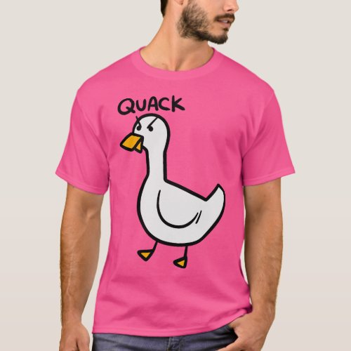 Angry Duck Quack T_Shirt