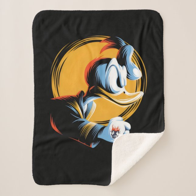  Angry Duck Sherpa Blanket (Front)
