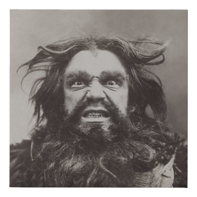 Angry Dude (Size Options) - Faux Canvas Print (Front)