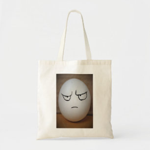 Angry Egg Budget Tote Bag