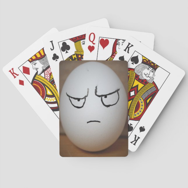 Angry Egg Playing Cards (Back)