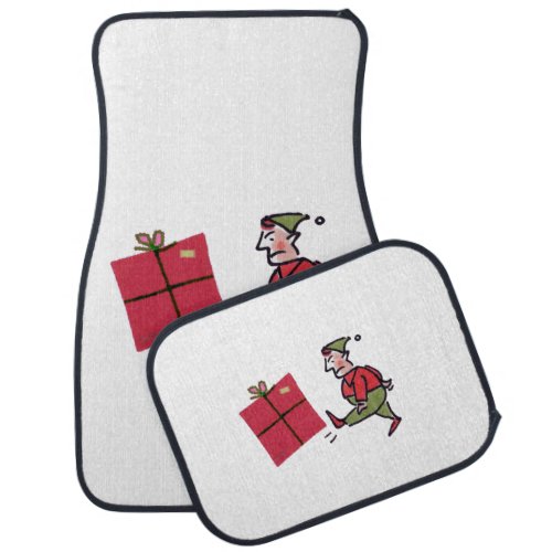 Angry Elf car mats front and rear