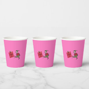 Angry Elf paper cups