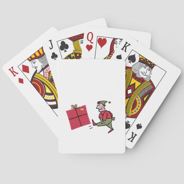 Angry Elf Poker playing cards (Back)