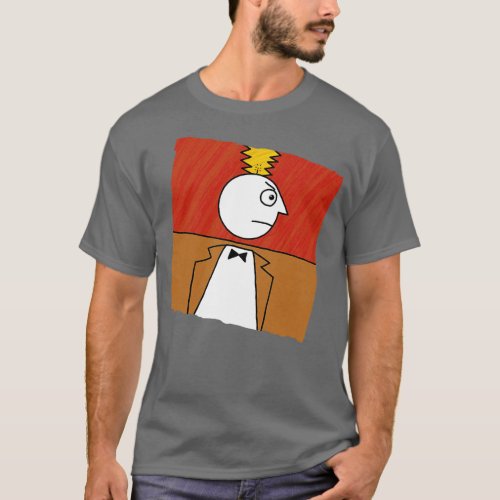 Angry Emotion Drawing T_Shirt