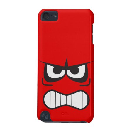 Angry Face Red Ipod Touch 5g Case