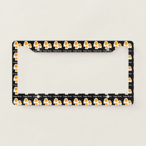 Angry family Monkeys design T_Shirt Bath Mat License Plate Frame