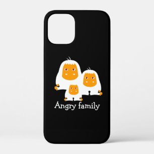 Angry family Monkeys design T-Shirt iPhone 12 Mini Case
