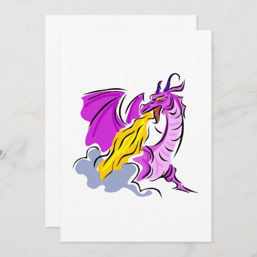 Angry Fire Dragon (Front/Back)