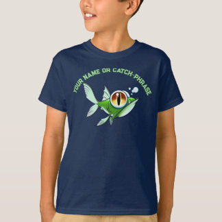 ANGRY FISH CUSTOMIZE! by Jeff Willis T-Shirt