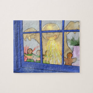 Angry Gingerbread Man Puzzle – 110 pieces