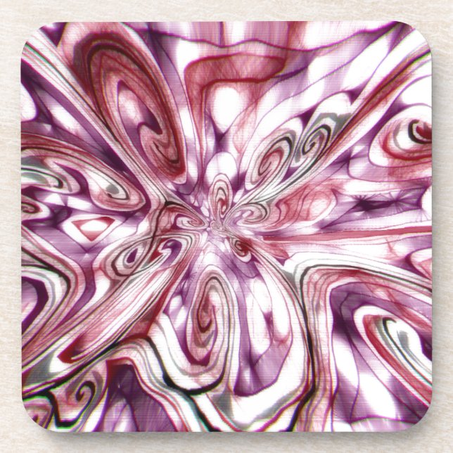 Angry Girl Drink Coaster (Front)
