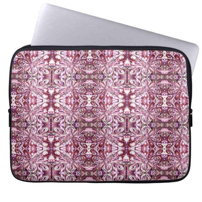 Angry Girl Laptop Sleeve (Front)