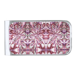 Angry Girl Silver Finish Money Clip