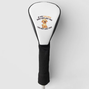 Angry Golden - Unique Design Golf Head Cover