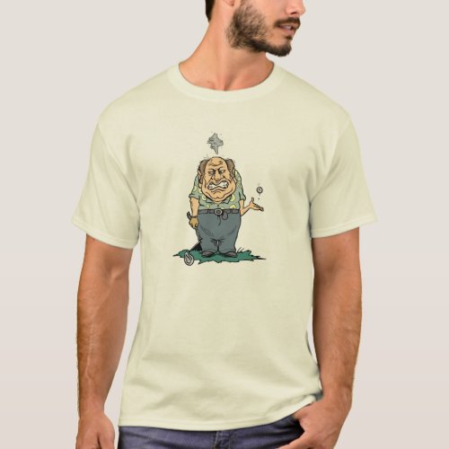 Angry Golfer T_shirts and Gifts