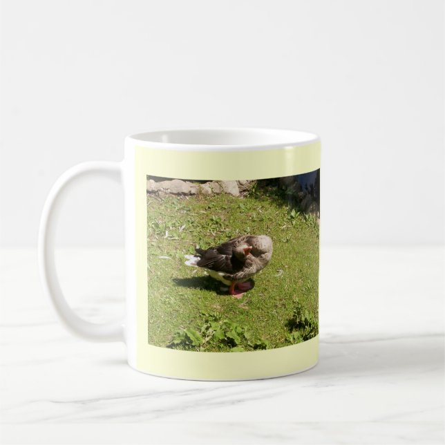 Angry Goose Back Away Mug (Left)