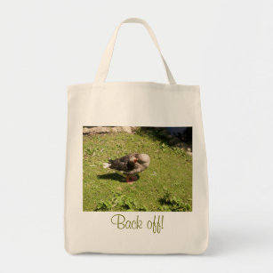 Angry Goose Back Off Bag