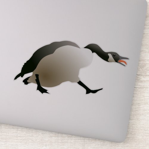 Angry Goose Chooses Violence Sticker
