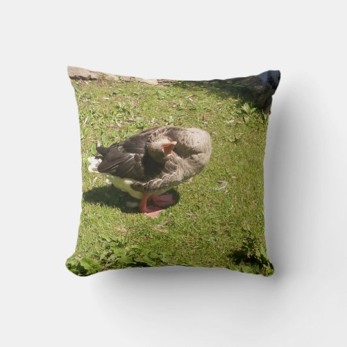 Angry Goose Pillow