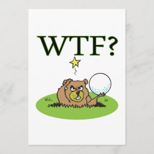 Angry Gopher Invitation