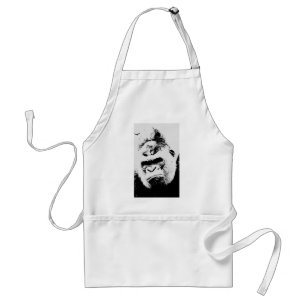 Angry Gorilla Adult Apron