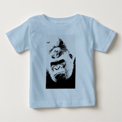 Angry Gorilla Baby T_Shirt