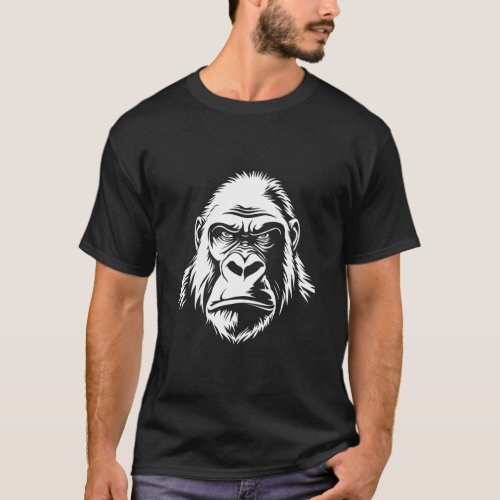 angry gorilla city attack game T_Shirt