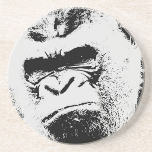 Angry Gorilla Drink Coaster