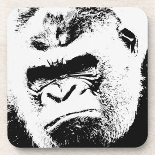 Angry Gorilla Drink Coaster