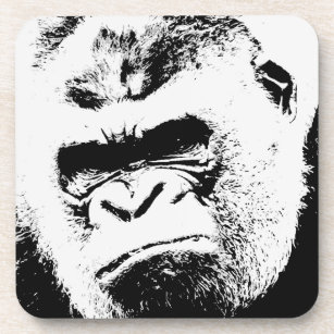 Angry Gorilla Drink Coaster