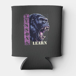 Angry Gorilla Lessons Learn Foam Cup Holder Can Cooler