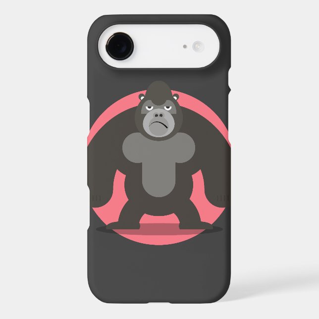 Angry Gorilla Phone Case (Back)