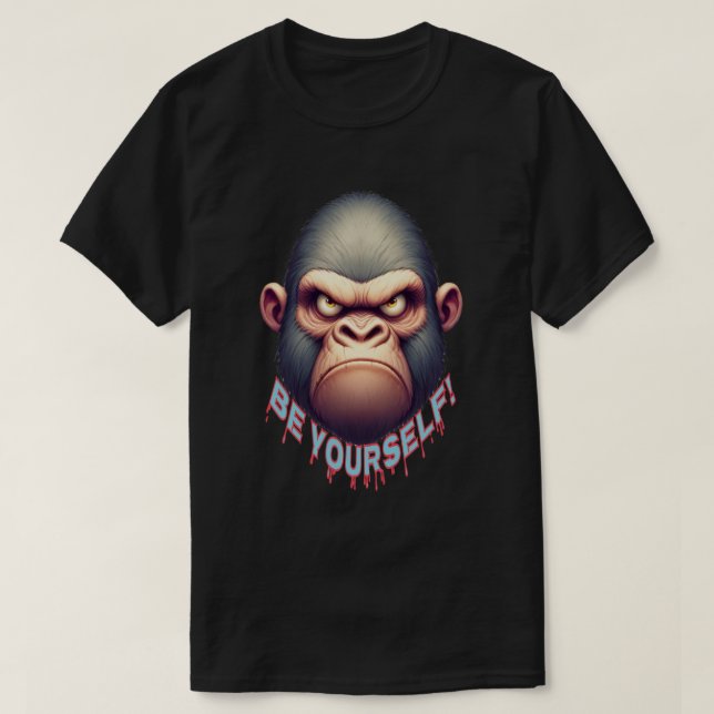 angry gorilla T-Shirt (Design Front)