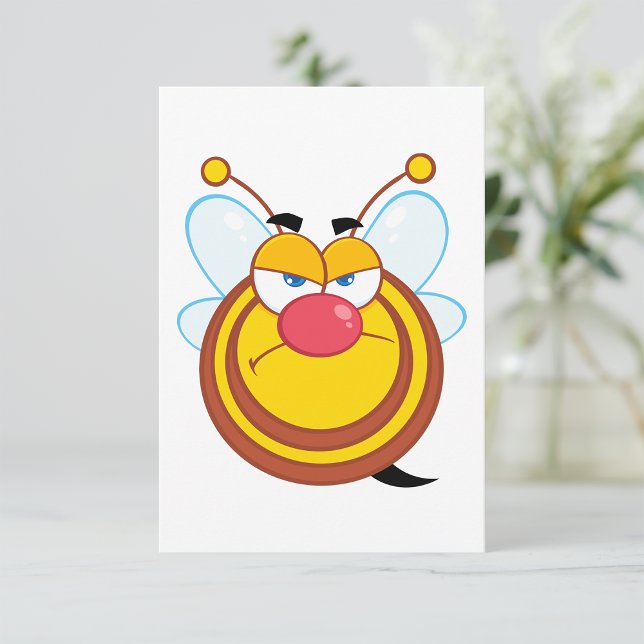 Angry Honey Bee Invitations (Creator Uploaded)
