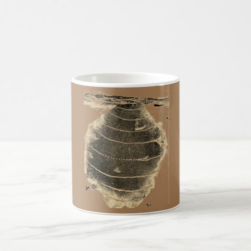 Angry hornet bee insect swarm coffee mug