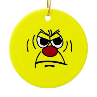 Angry: I Have to Work Mandatory Overtime Saturday ornament