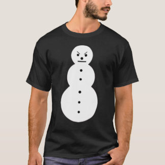 Angry Jeezy Snowman T-Shirt